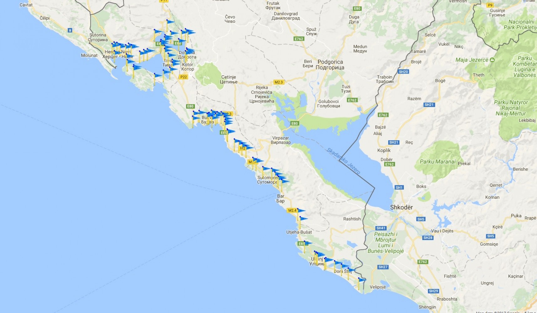 Sanitarni kvalitet morske vode na javnim kupalištima