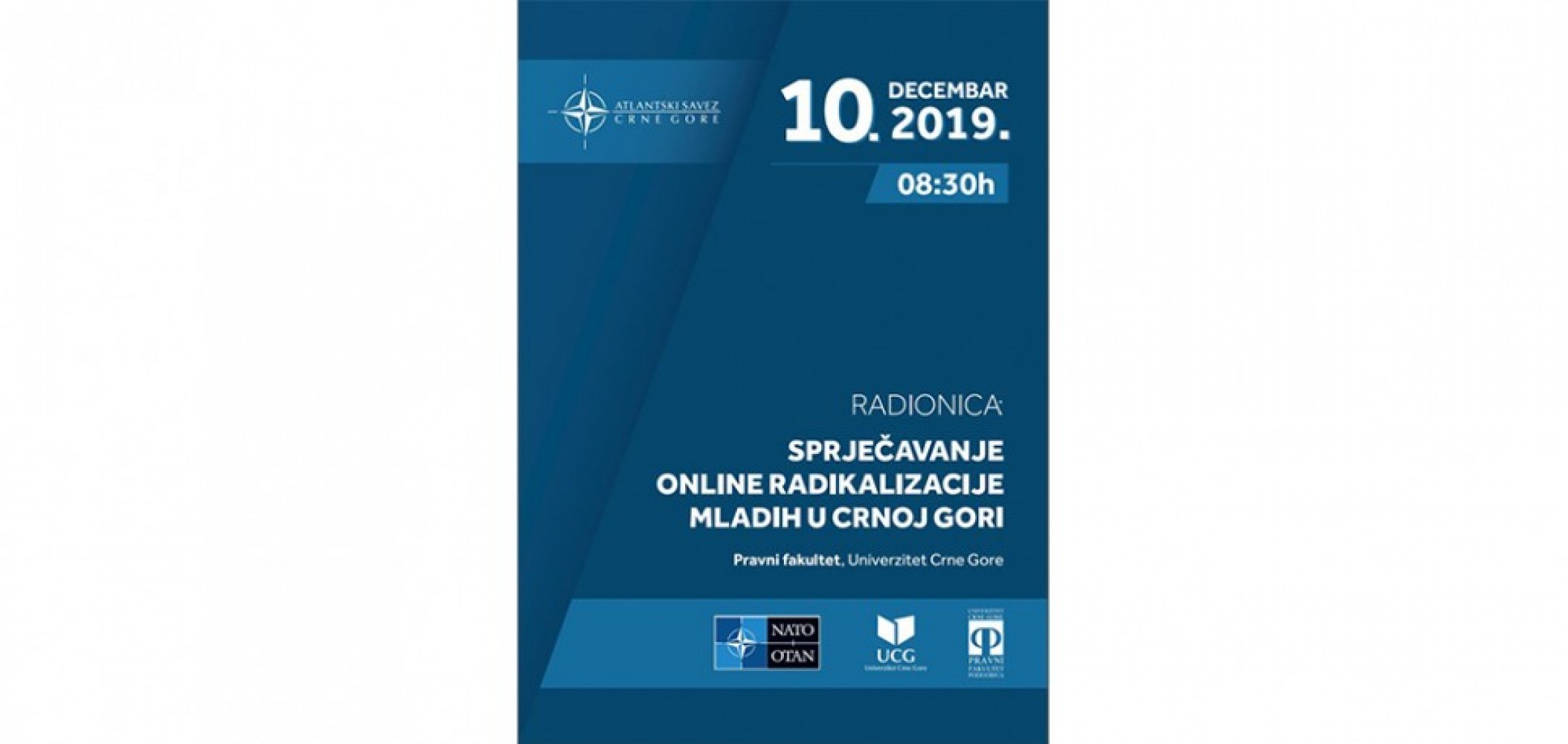 SPRJEČAVANJE ONLINE RADIKALIZACIJE MLADIH U CRNOJ GORI, u povodu Dana ljudskih prava, 10. decembra 2019