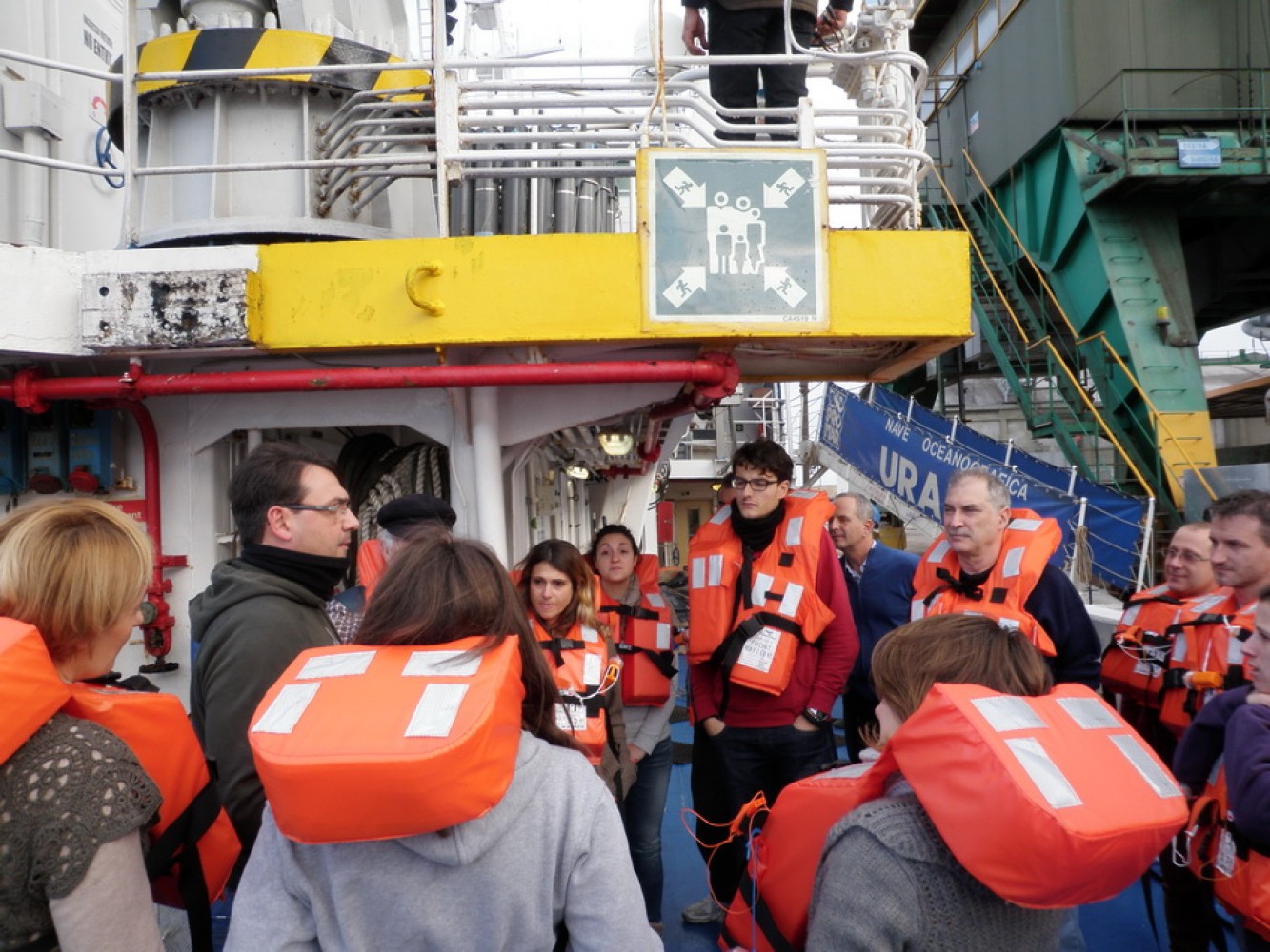 Instrukcije za bezbjednost prije isplovljenja